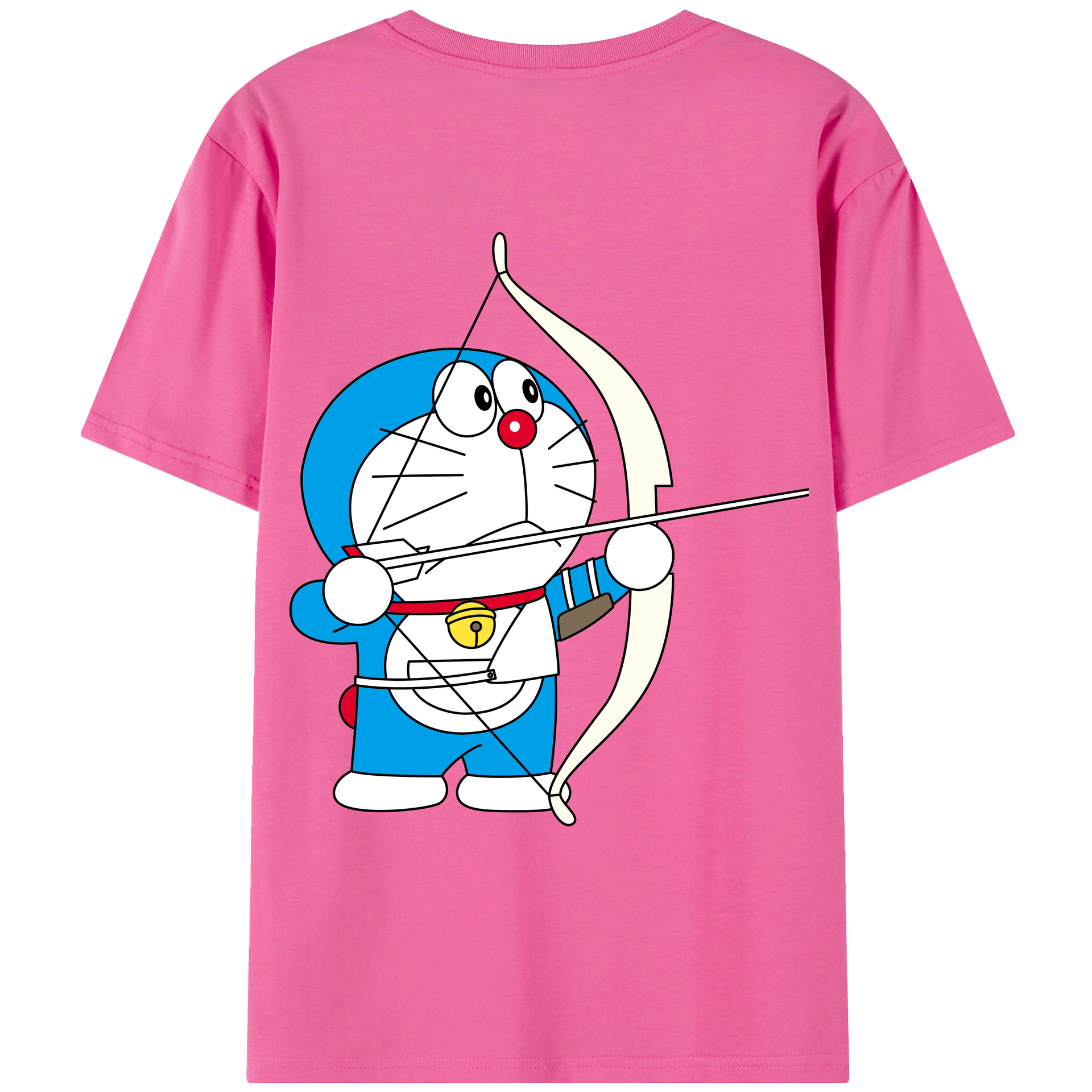 （画像用） ドラえもん Doraemon レディース半袖Tシャツ(バックプリント)